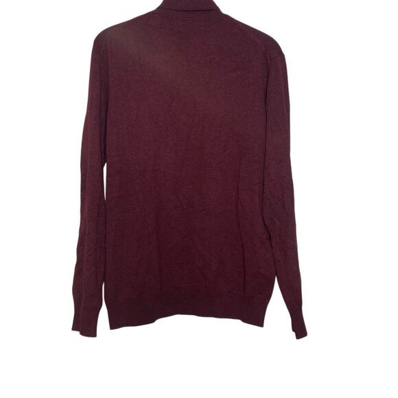 Scotch & Soda Turtleneck Melange Knit Pullover Sweater Boho Brick Size Medium - Picture 11 of 11